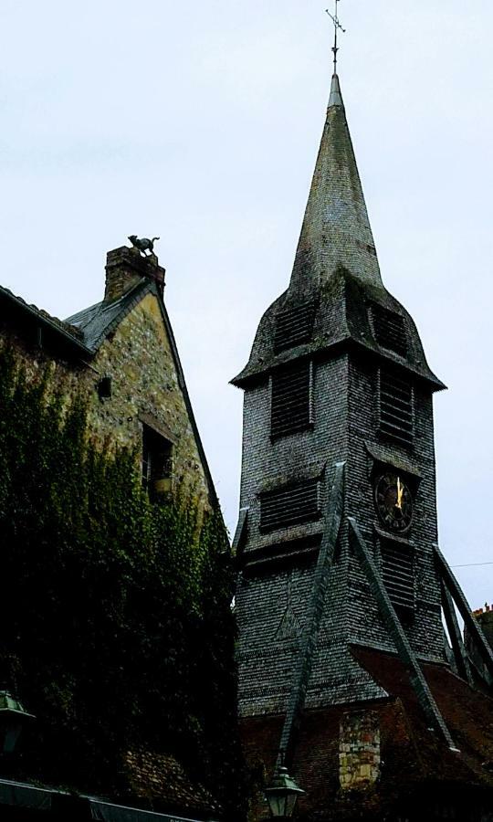 La Fleur D Honfleur Avec Son Parking Apartamento Exterior foto
